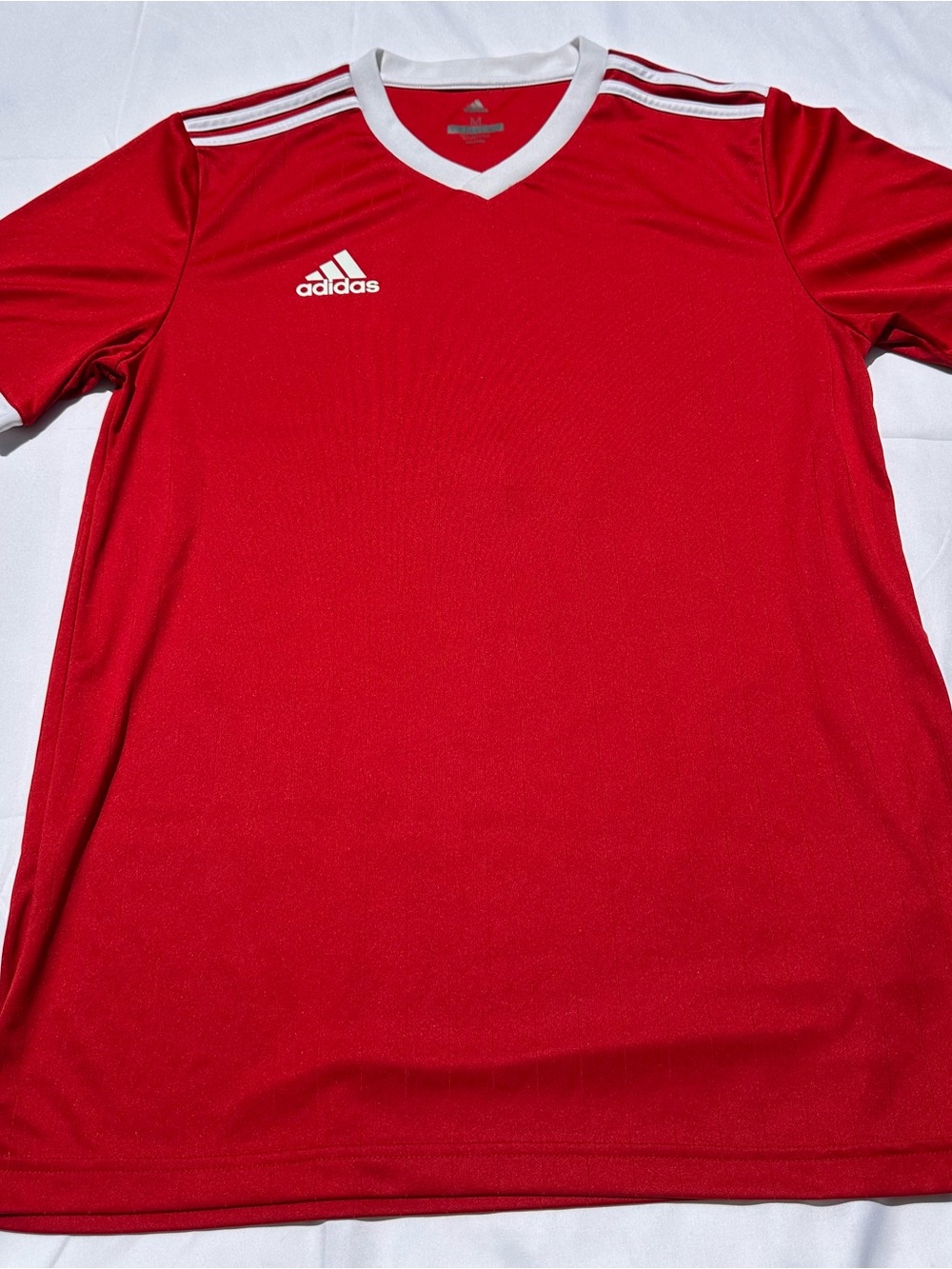 Adidas Climalite Red Soccer Jersey #2 Men’s Medium